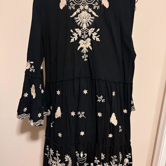 Johnny Was Arzella Knit Easy Tiered Dress - 2X - Picture 3 of 6